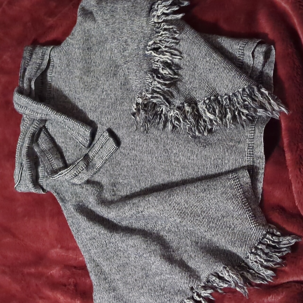 Anthropologie Sparrow Merino Wool Skirt Size Medium (Waist Unstretched 14")